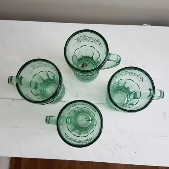 Coca Cola Glass Mug Set - Picture 2 of 4
